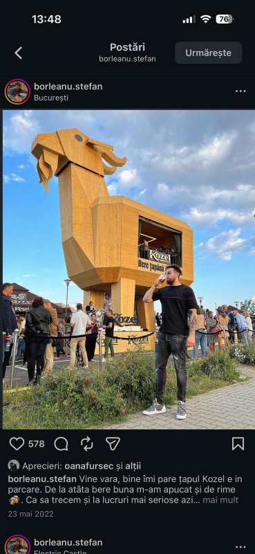 Goat Big or Go Home – Launching Kozel in Romania